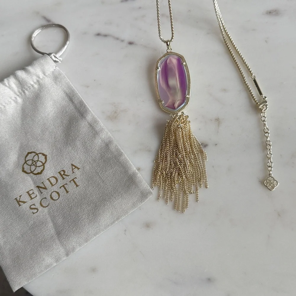 Kendra Scott Rayne Long Pendant Necklace
